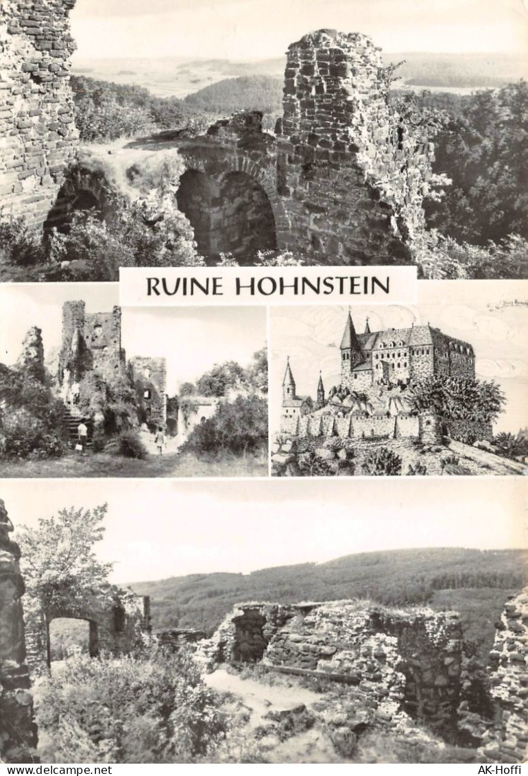 Ruine Hohnstein Bei Neustadt (Südharz) Gelaufen 1974 - Neustadt / Orla