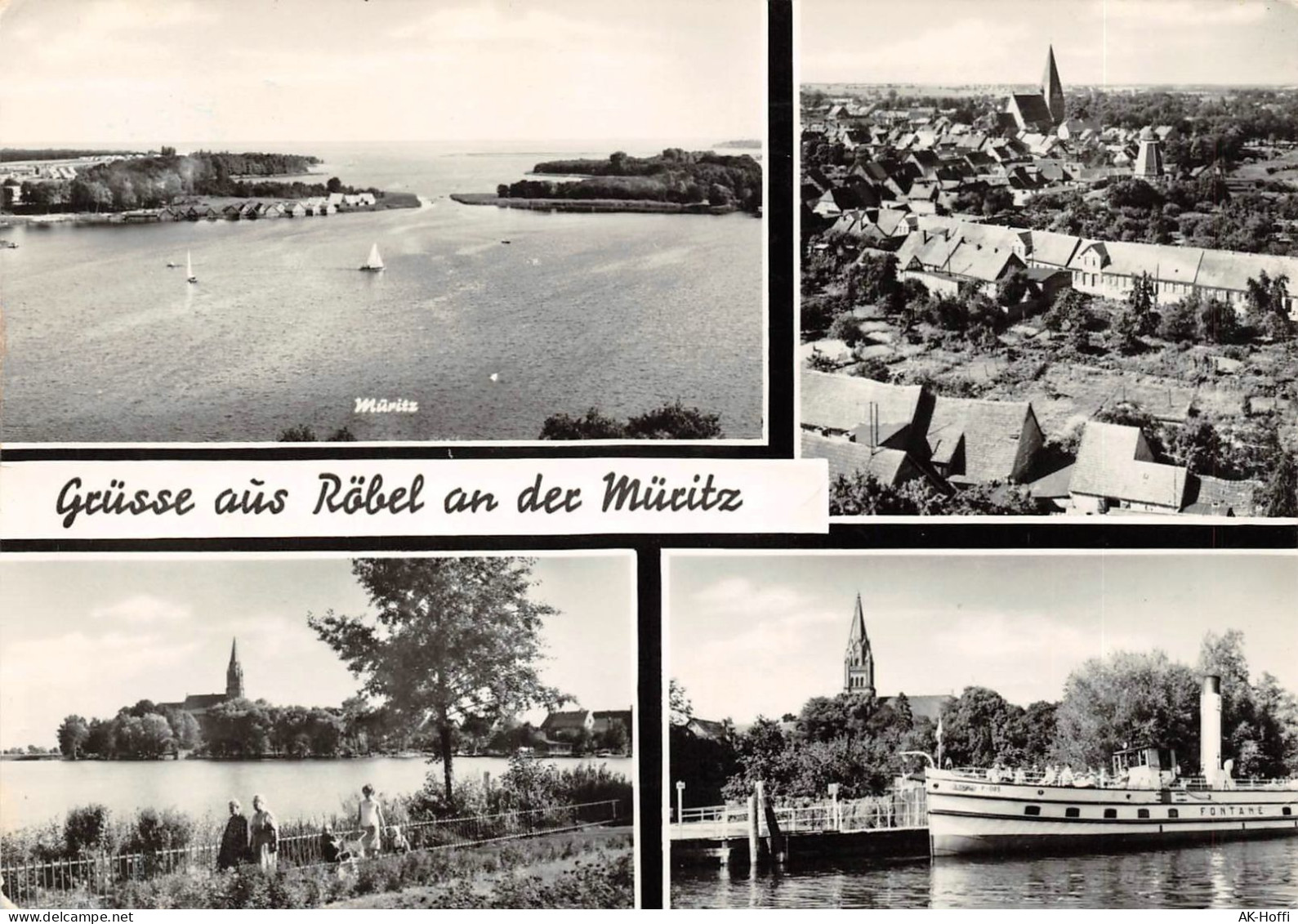 Röbel An Der Müritz - Mehrbildkarte Gelaufen - Röbel