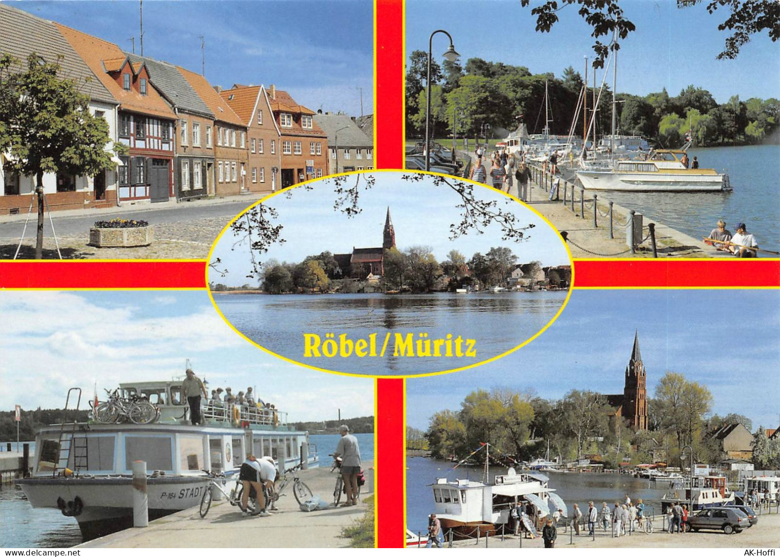 Röbel An Der Müritz - Mehrbildkarte Ngl. - Roebel