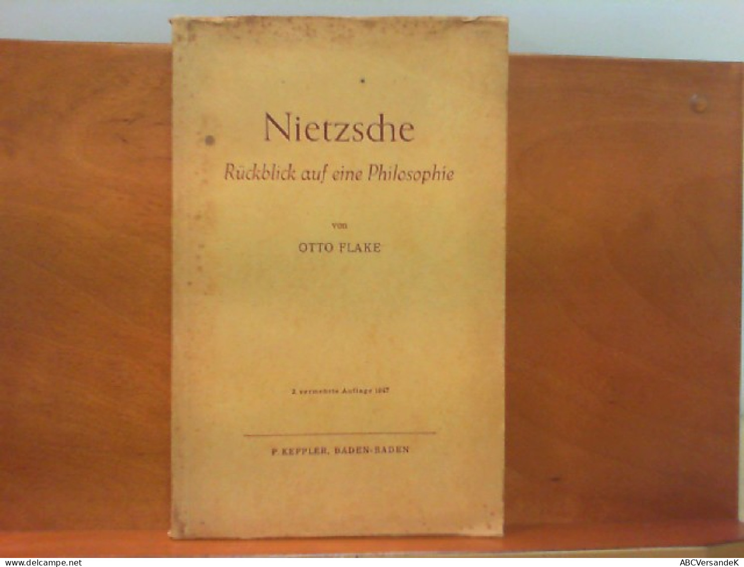 Nietzsche : Rückblick Auf Eine Philosophie - Philosophy