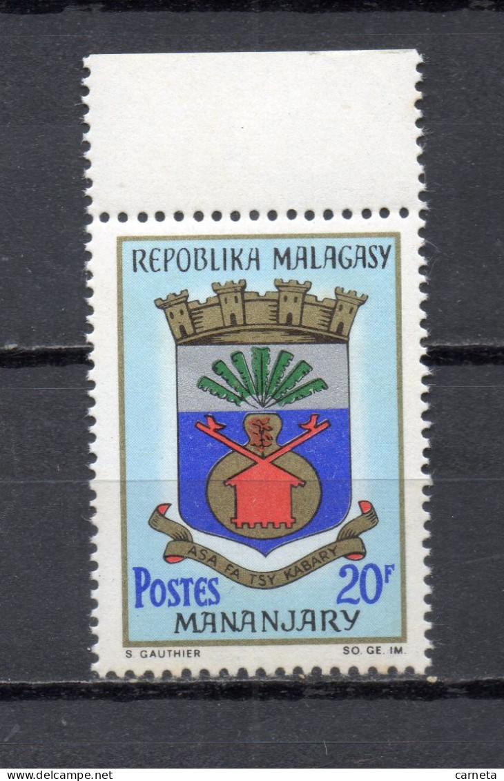 MADAGASCAR   N° 438     NEUF SANS CHARNIERE  COTE  0.80€     ARMOIRIE - Madagascar (1960-...)