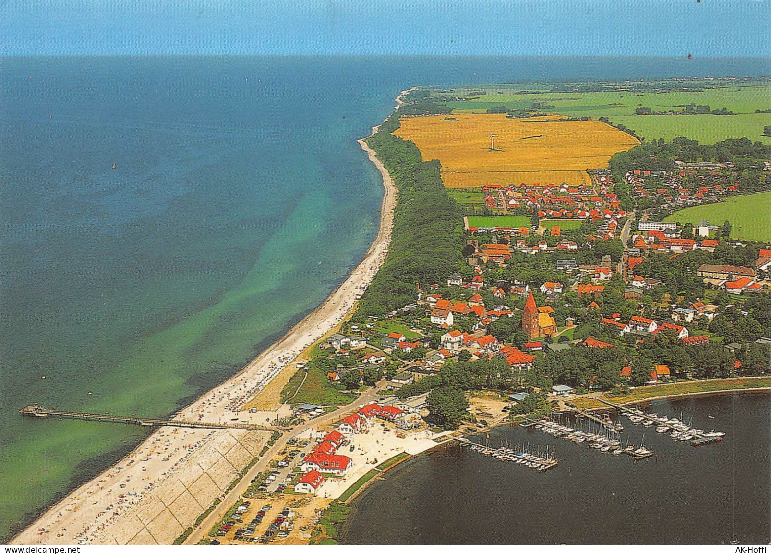 Ostseebad Rerik (Kr.Bad Doberan) - Luftaufnahme Ngl. - Bad Doberan