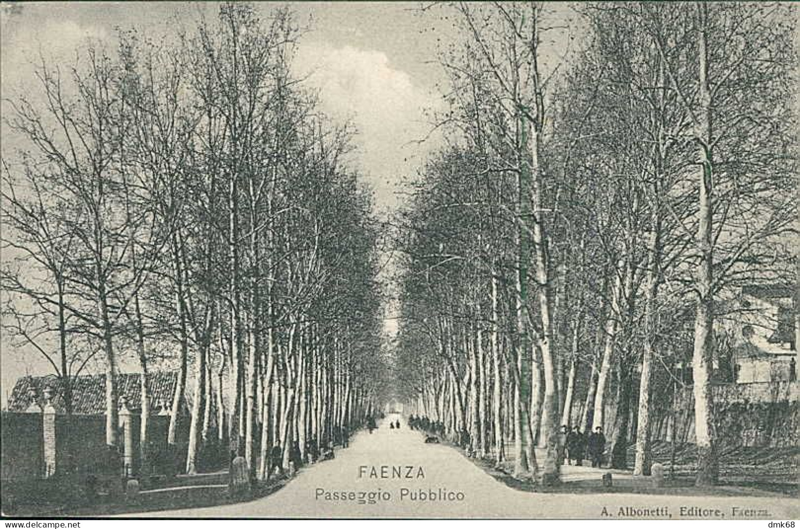 FAENZA - PASSEGGIO PUBBLICO - EDIZIONE ALBONETTI - 1910s (16284) - Faenza
