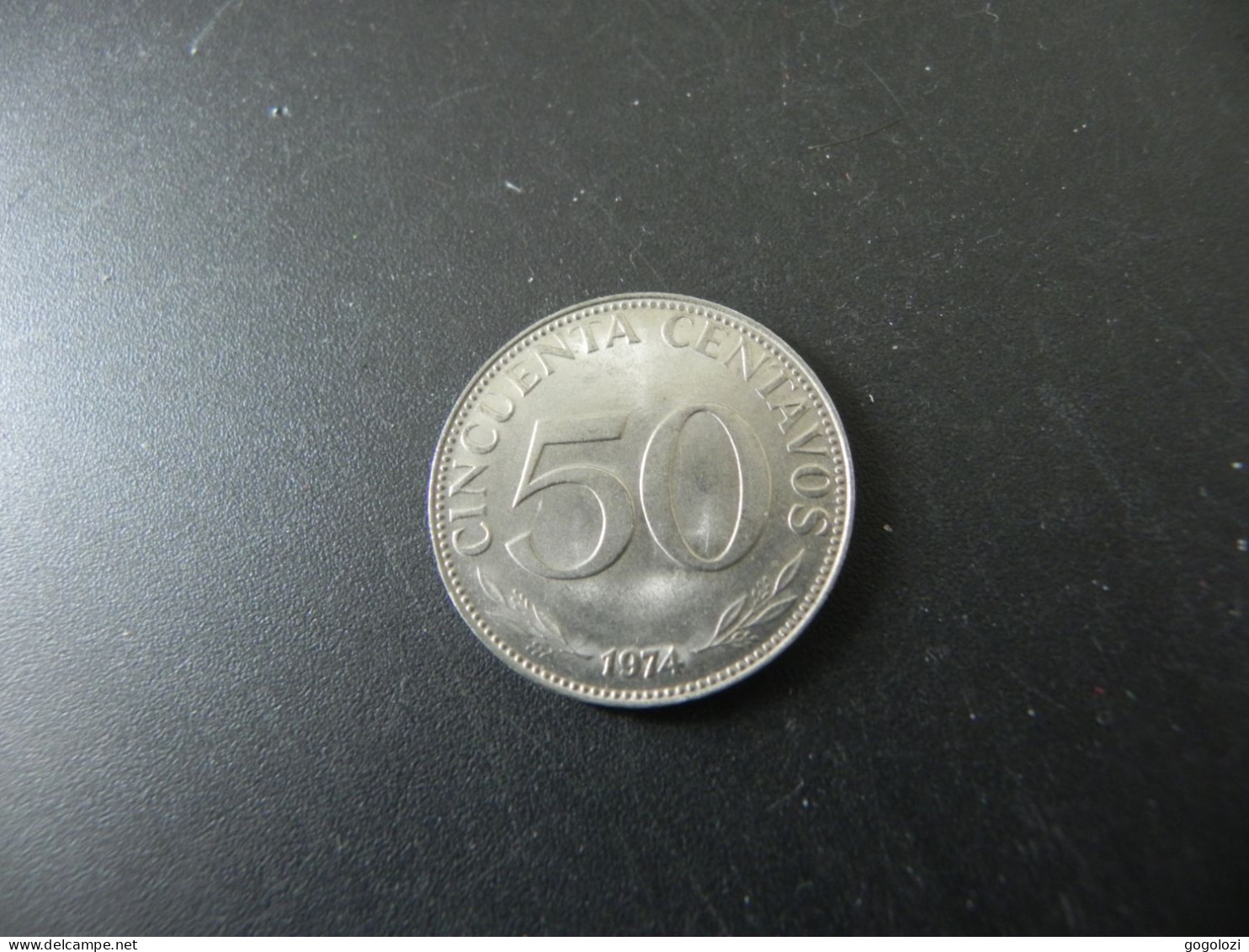 Bolivia 50 Centavos 1974 - Bolivie