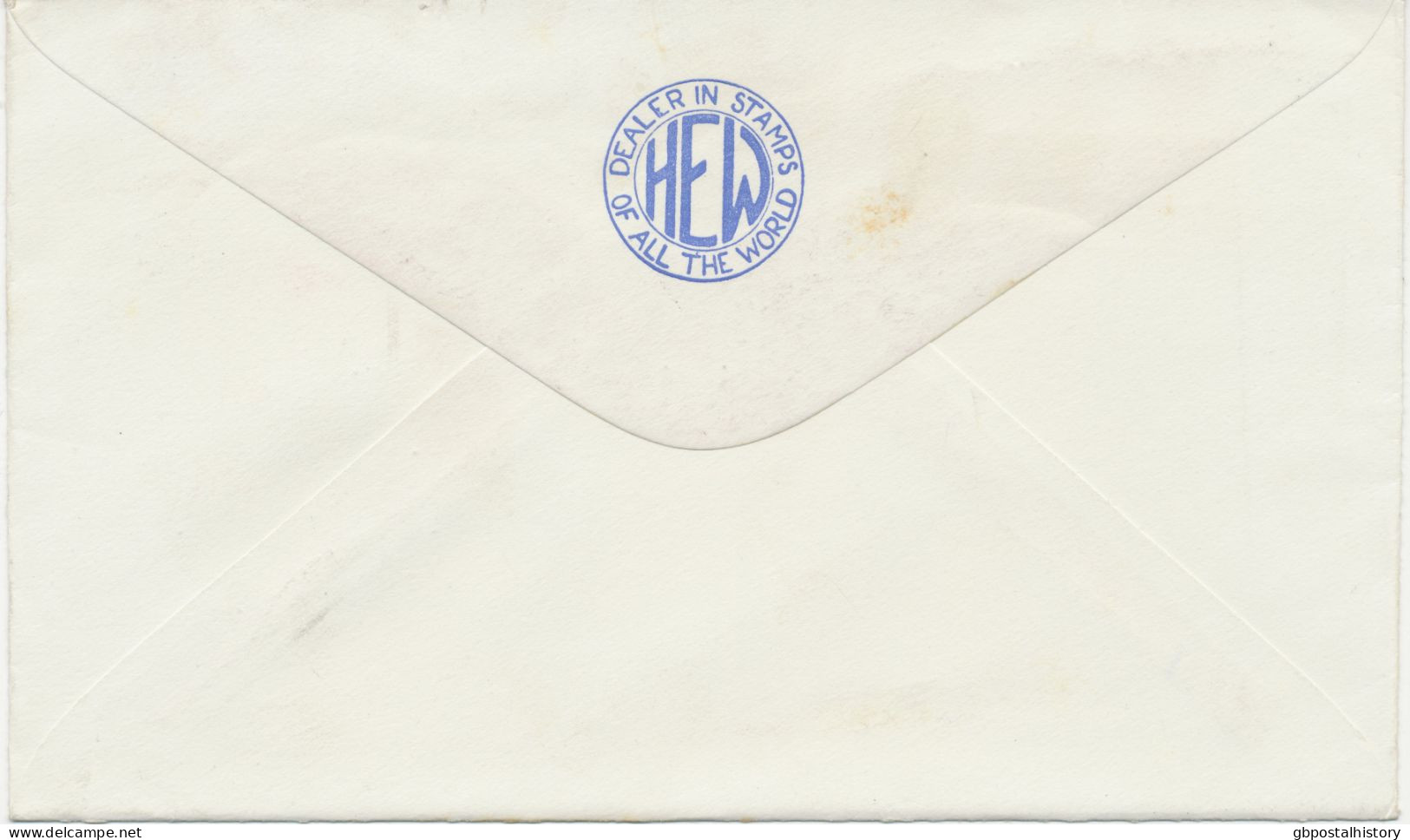 GB 1961 QEII 6d Single Postage On Advertising Cover Of The LONDON Stampdealer H.E. Wingfield - Tied By „LONDON W.C. / D“ - Briefe U. Dokumente