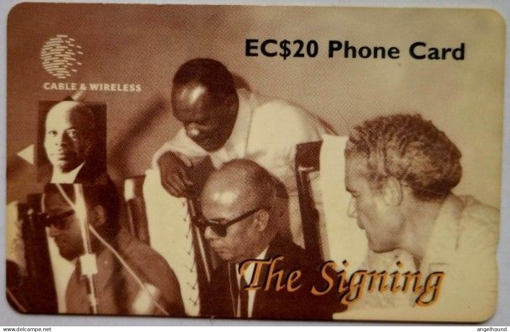 Saint Lucia EC$20  254CSLB " The Signing " - Santa Lucía