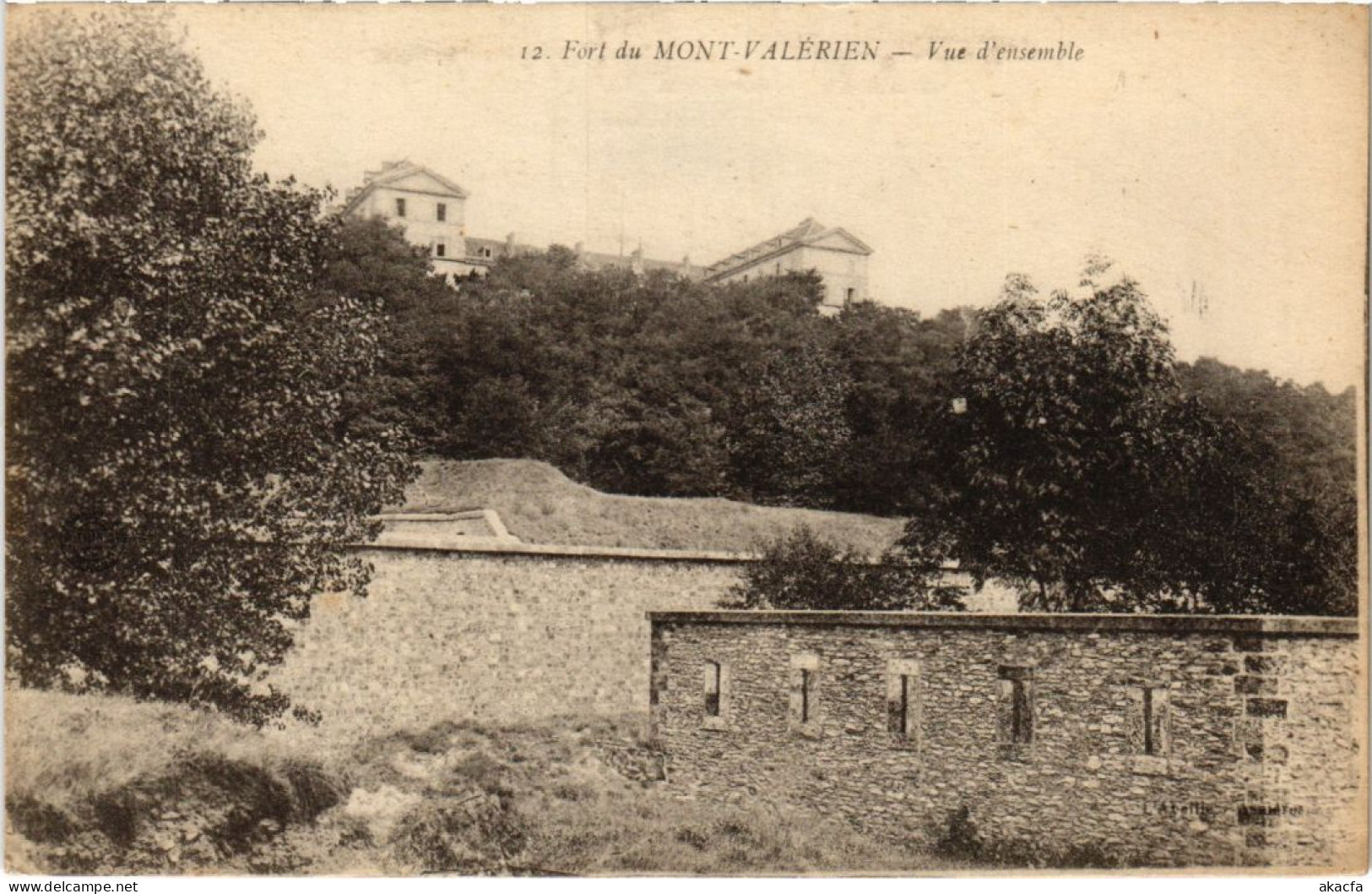 CPA Fort Du Mont Valerien Vue D'ensemble (1312894) - Mont Valerien