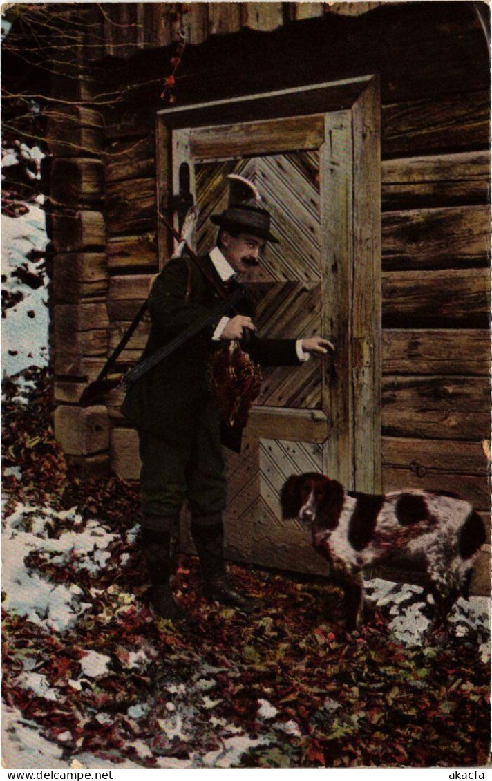 PC HUNTER KNOCKING THE DOOR HUNTING SPORT (a34897) - Chasse