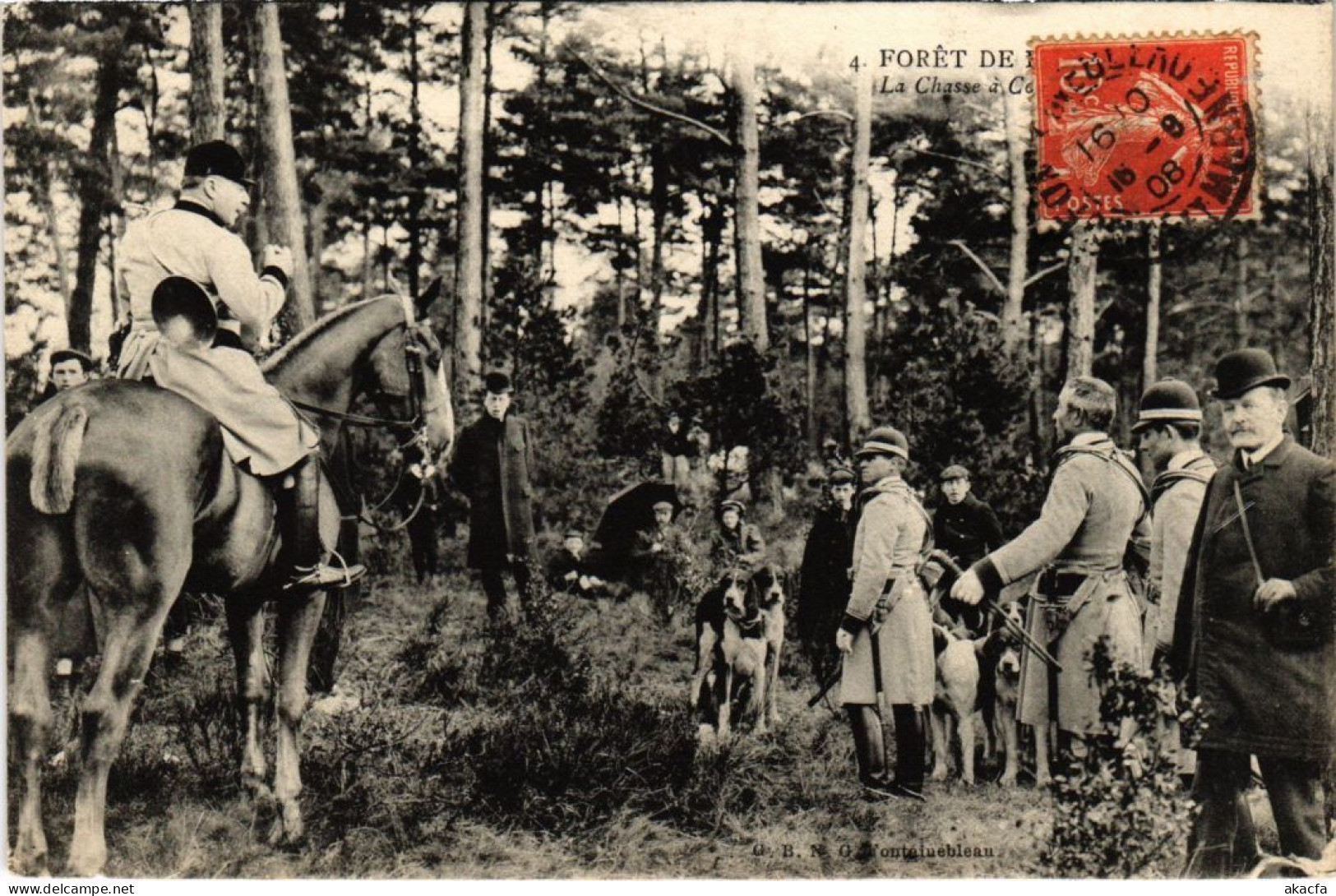 PC FORET DE CHASSE A COURRE HUNTING SPORT (a34966) - Chasse