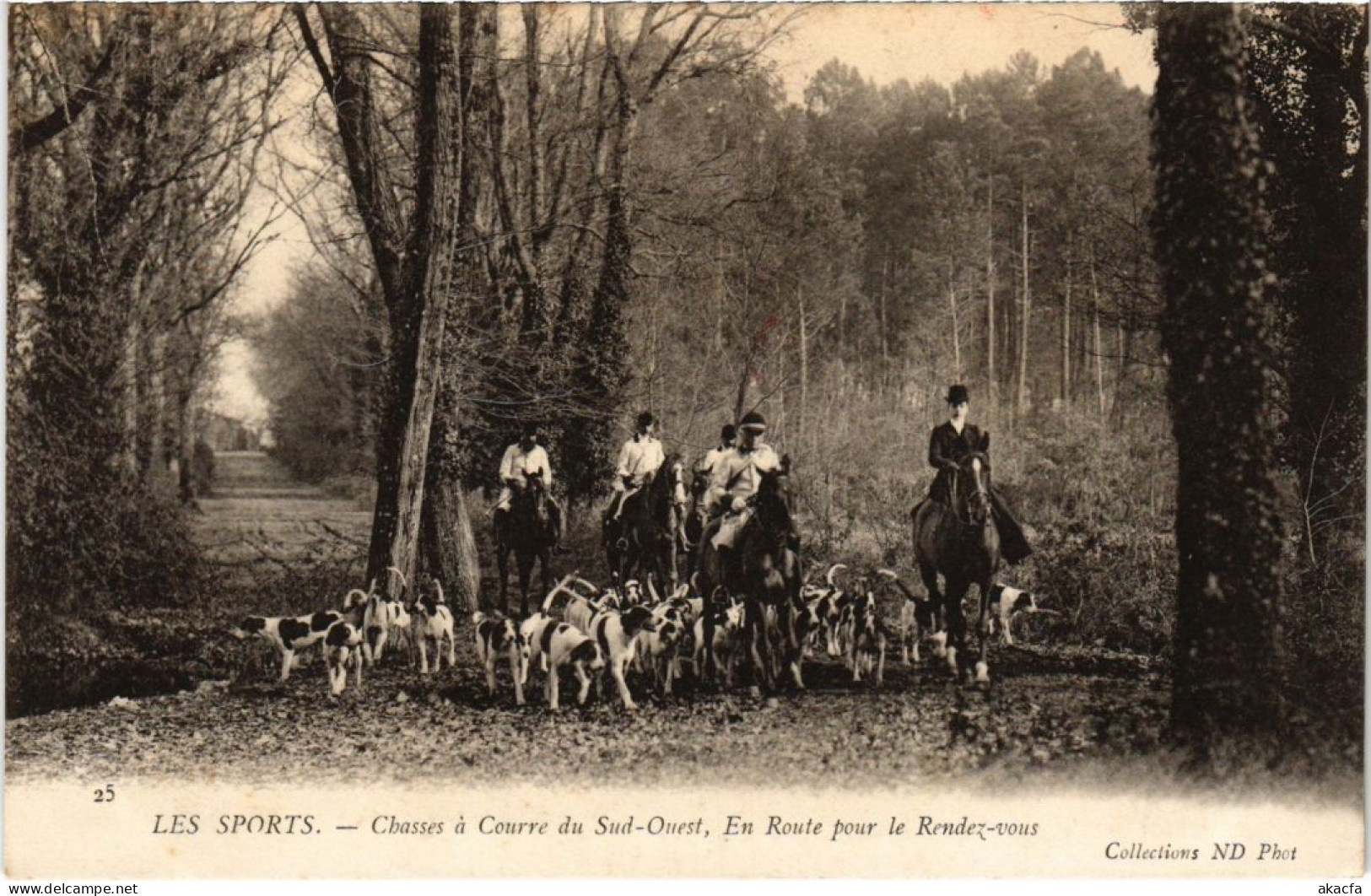 PC CHASSE A COURRE DU SUD-OUEST EN ROUTE HUNTING SPORT (a35010) - Chasse