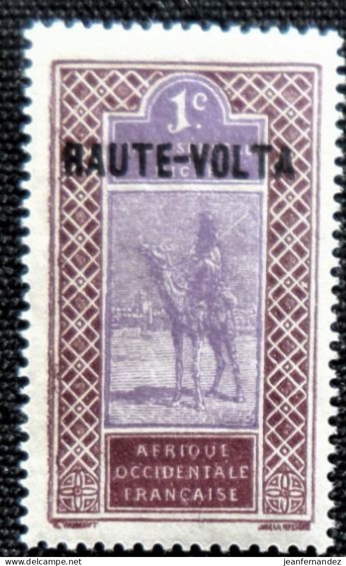 Haute-Volta 1920 Upper Senegal And Niger Postage Stamps Overprinted "HAUTE-VOLTA" Y&T N° 1 - Neufs