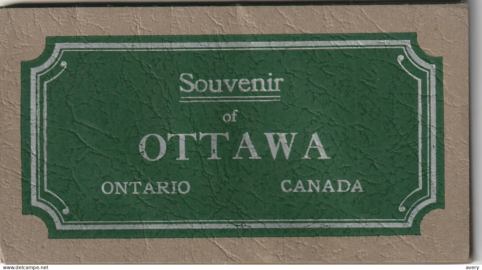 Booklet Souvenir Of Ottawa, Ontario  10 Photos - América Del Norte