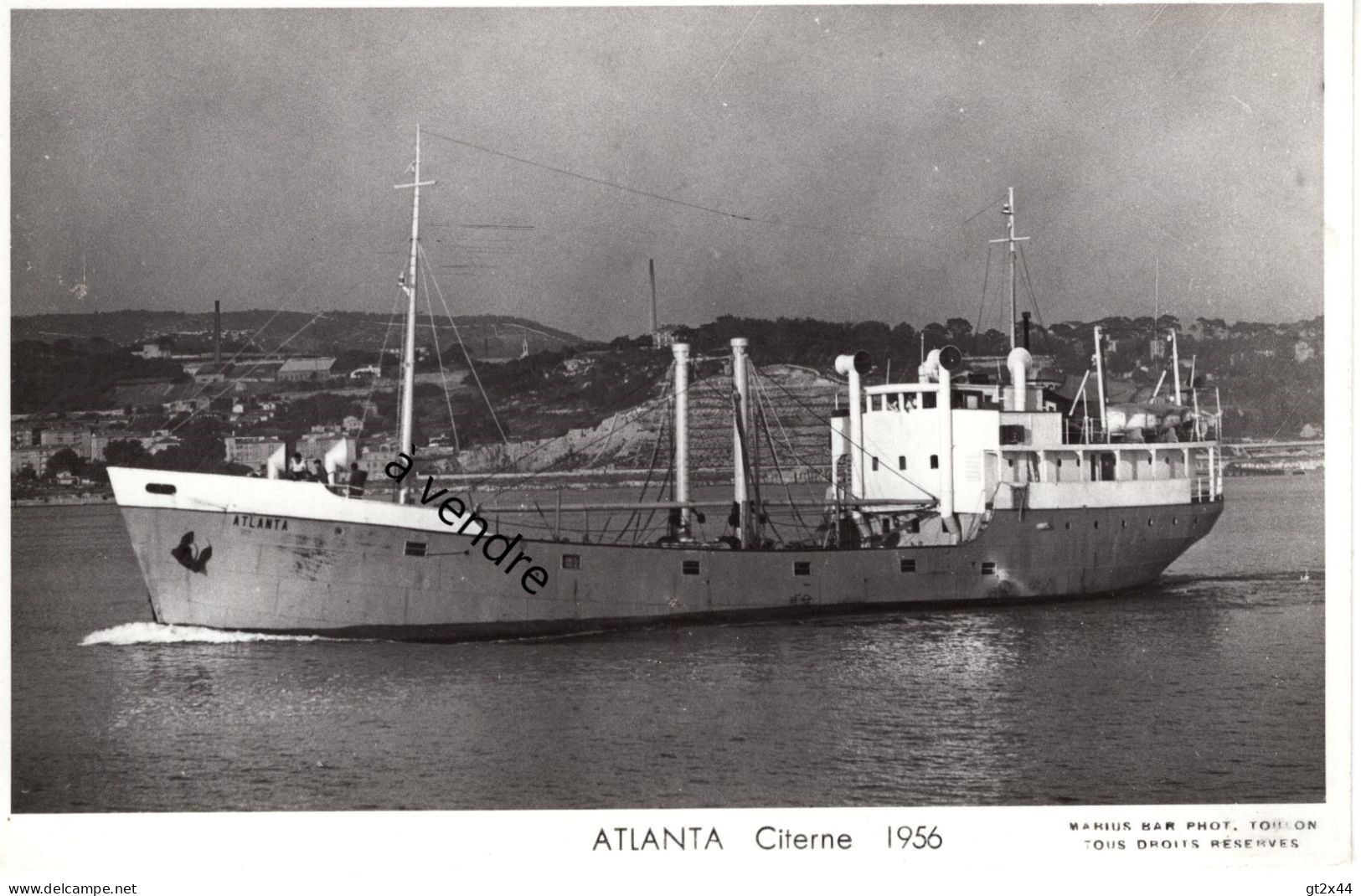 ATLANTA, Citerne,  1956 - Pétroliers