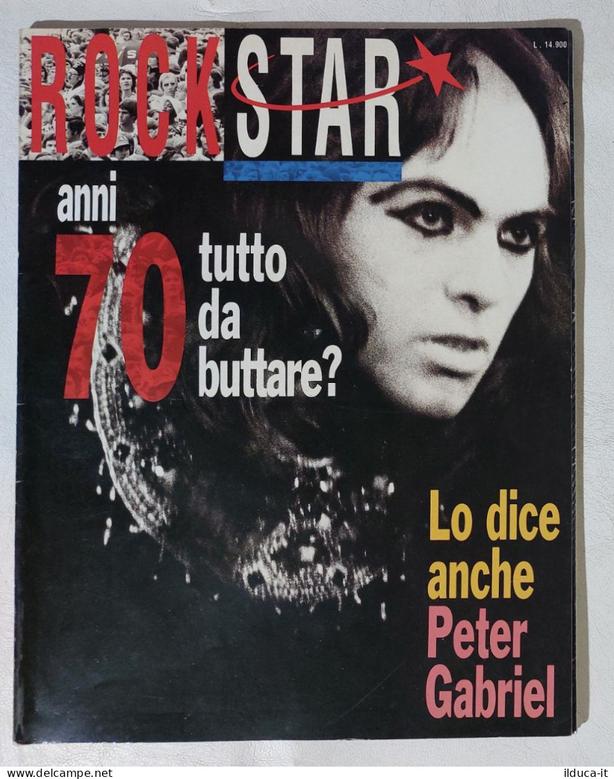 I114294 Rockstar 1991 N. 132 - Anni 70 / Peter Gabriel - Music