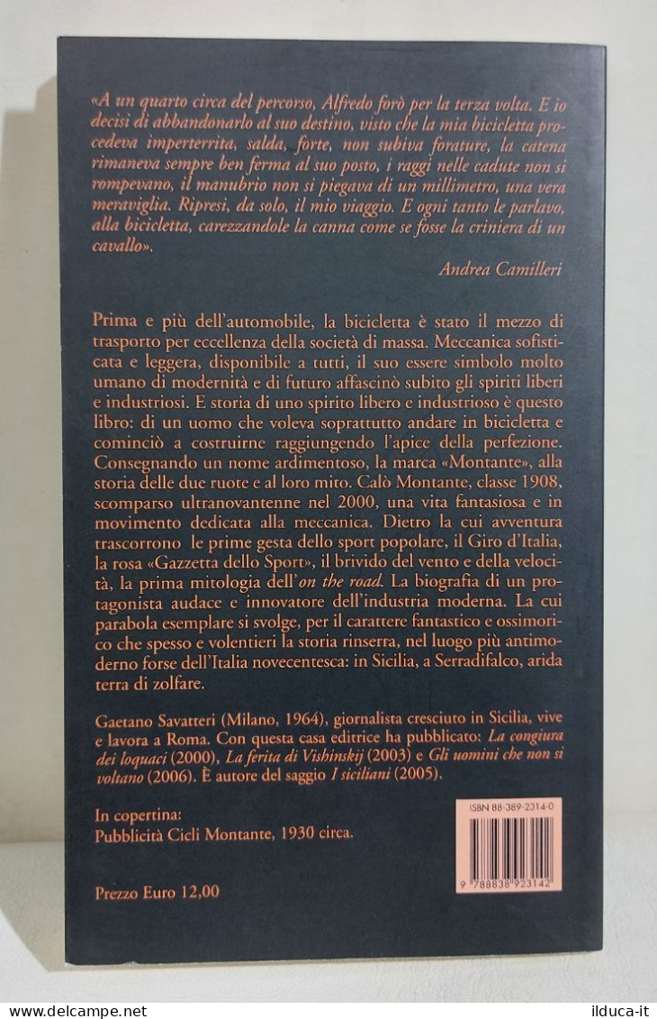 I114388 V Gaetano Savatteri - La Volata Di Calò - Sellerio 2008 AUTOGRAFATO - Nouvelles, Contes