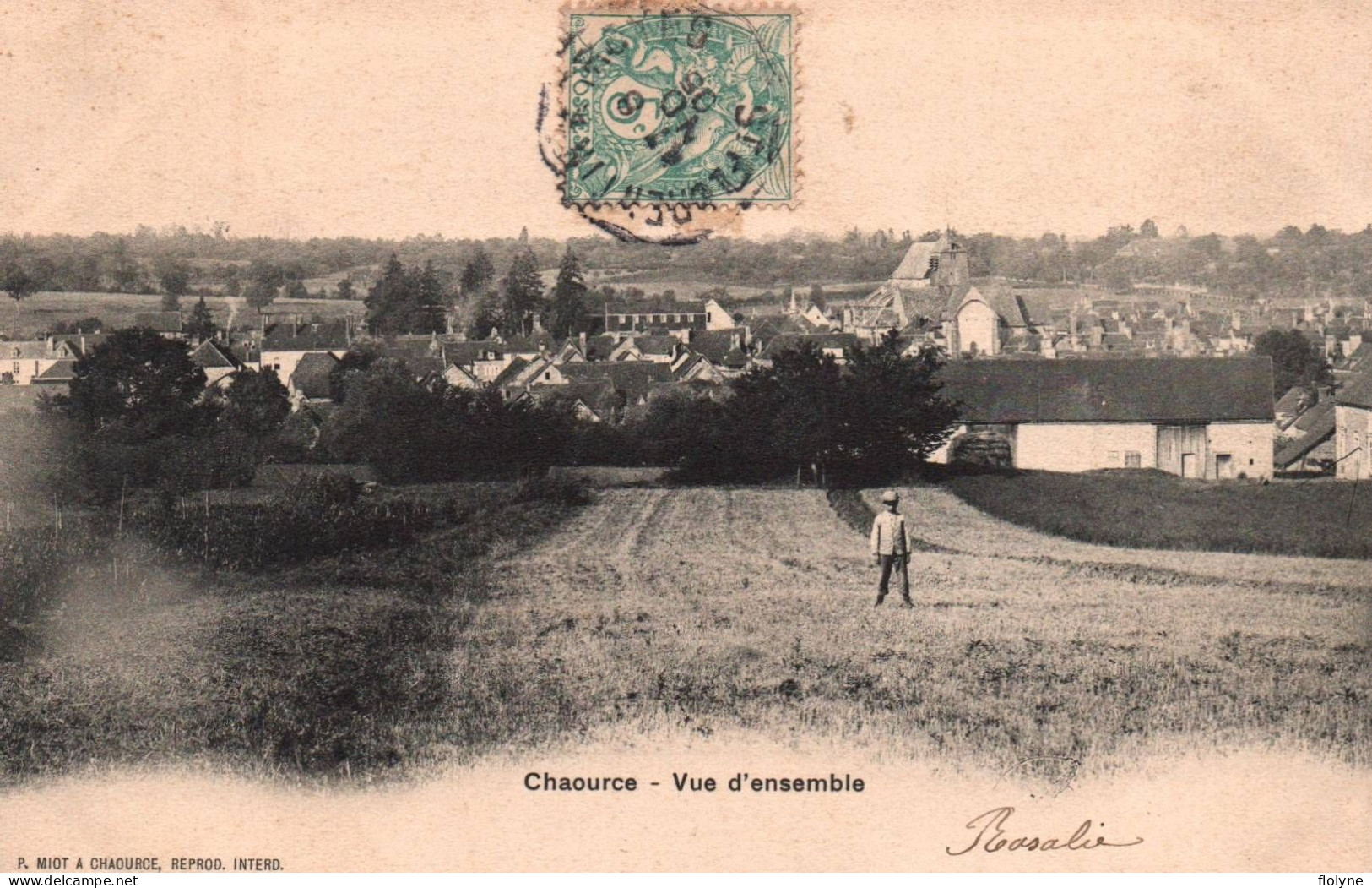 Chaource - Vue D'ensemble Du Village - Chaource