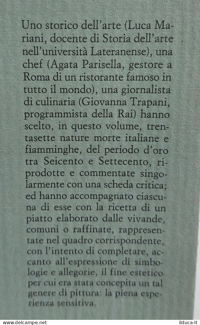 I114397 V Mariani / Parisella / Trapani - La Pittura In Cucina - Sellerio 2004 - Nuevos, Cuentos