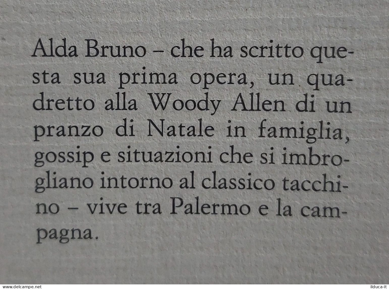 I114400 V Alda Bruno - Tacchino Farcito - Sellerio 2004 - Novelle, Racconti