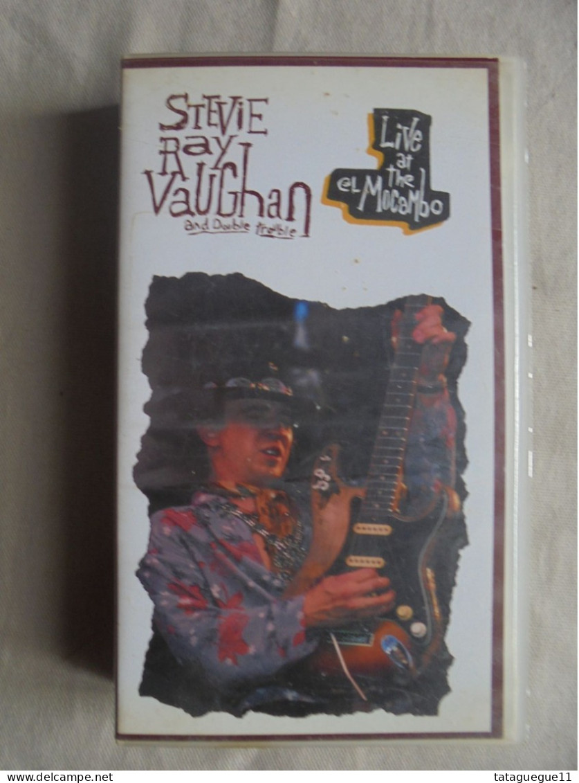 Vintage - Cassette Vidéo Stevie Ray Vaughan And Double Trouble Live 1991 - Concert En Muziek