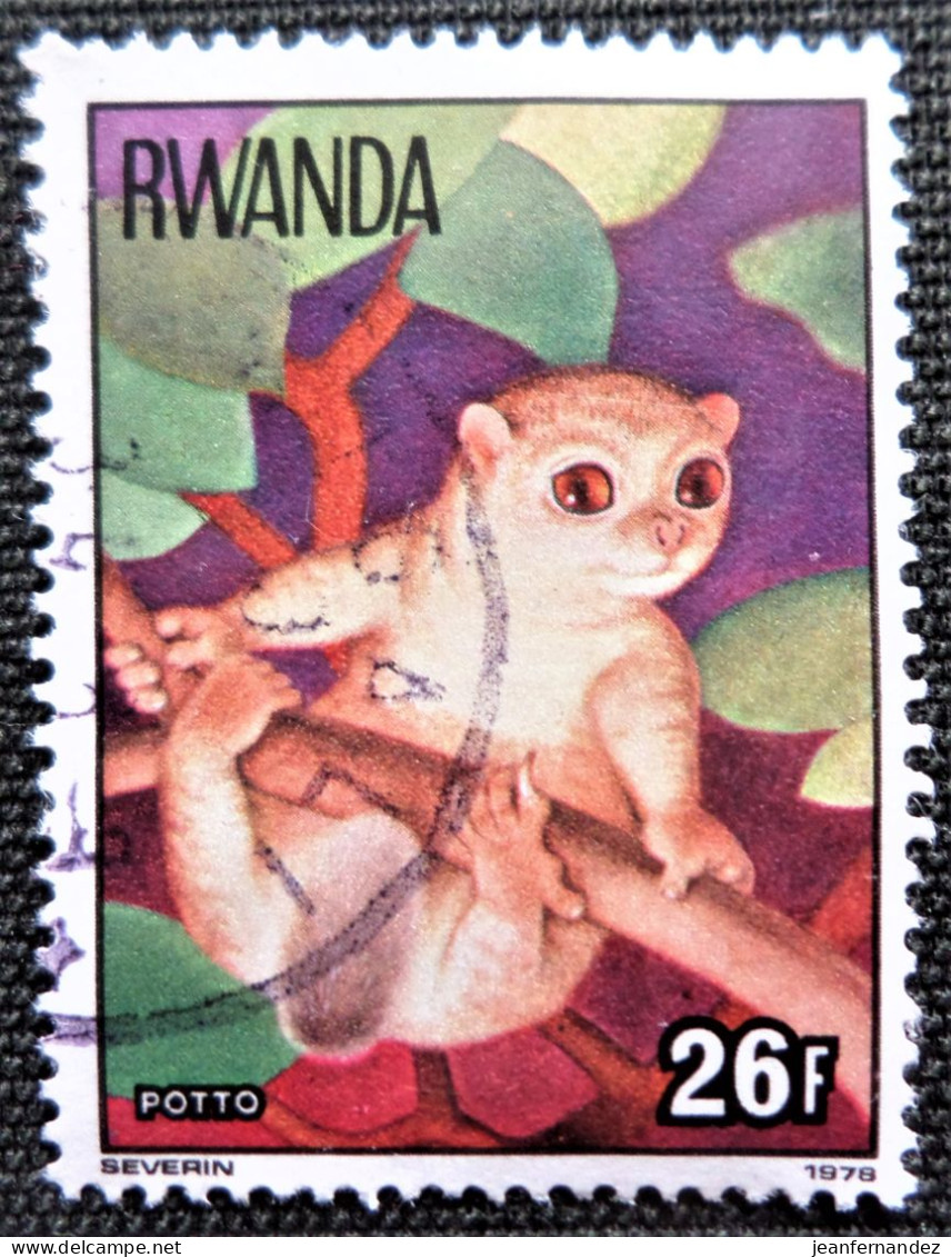 Rwanda 1978 Apes And Monkeys   Stampworld  N°   926 - Gebraucht