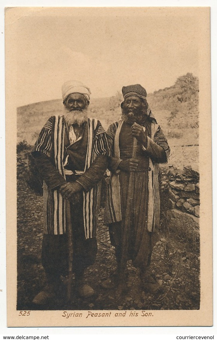 CPA - (Syrie) - Syrian Peasant And His Son - Syria