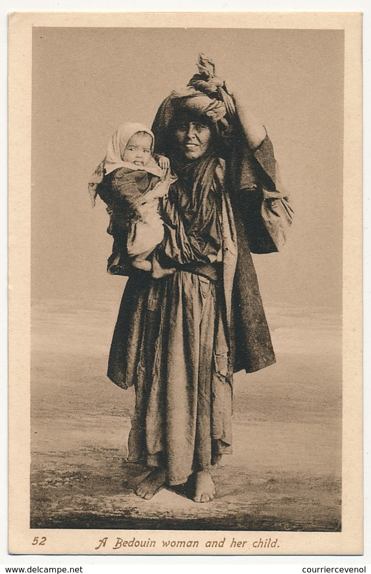 CPA - (Syrie) - A Bedouin Woman And Her Child - Syrië