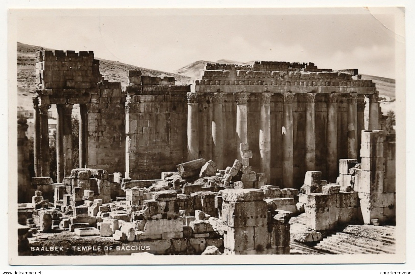 CPSM - BAALBEK (Liban) - Temple De Bacchus - Liban