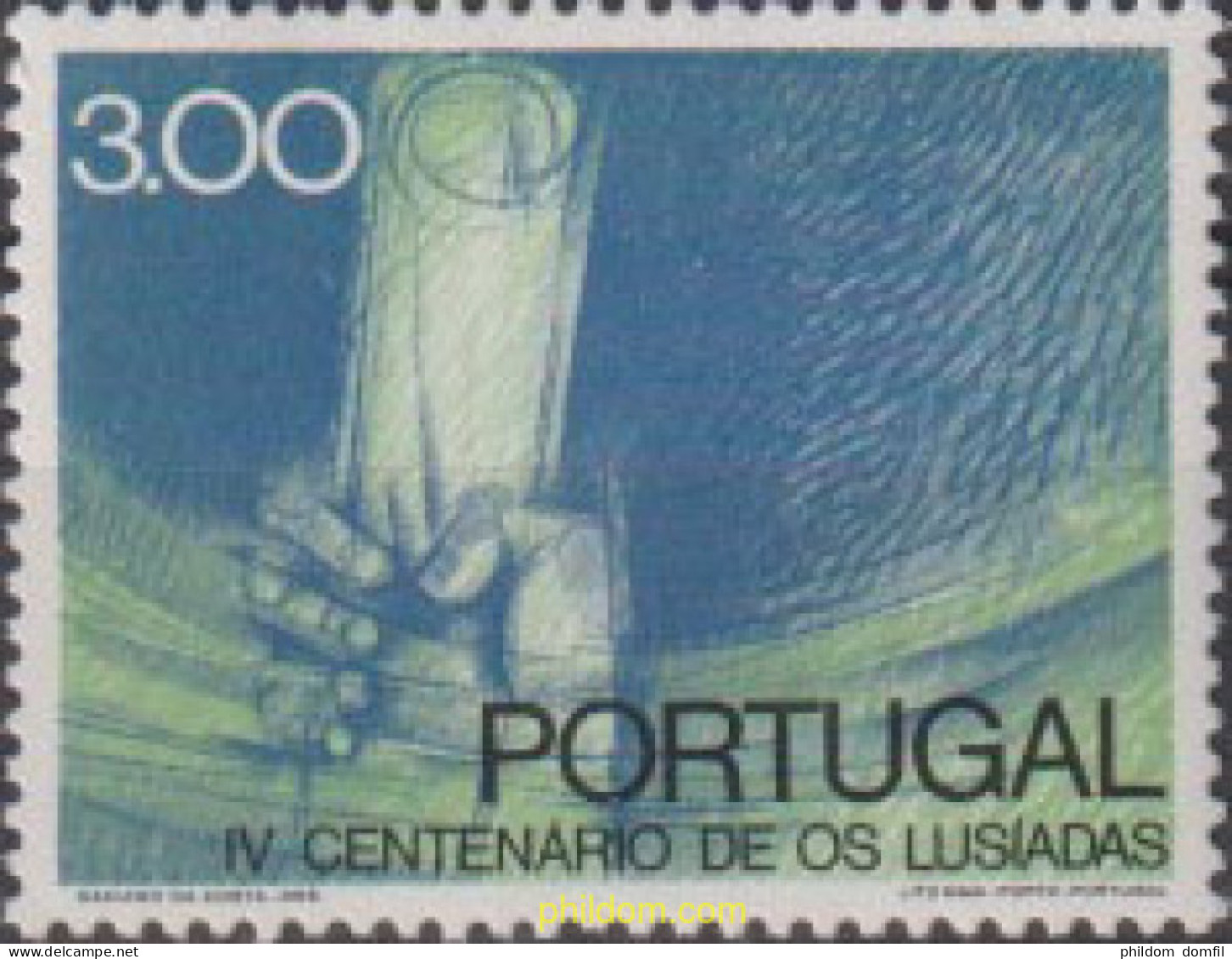 702331 MNH PORTUGAL 1972 4 CENTENARIO DEL POEMA OS LUSIADAS DE LUIS DE CAMOENS - Andere & Zonder Classificatie