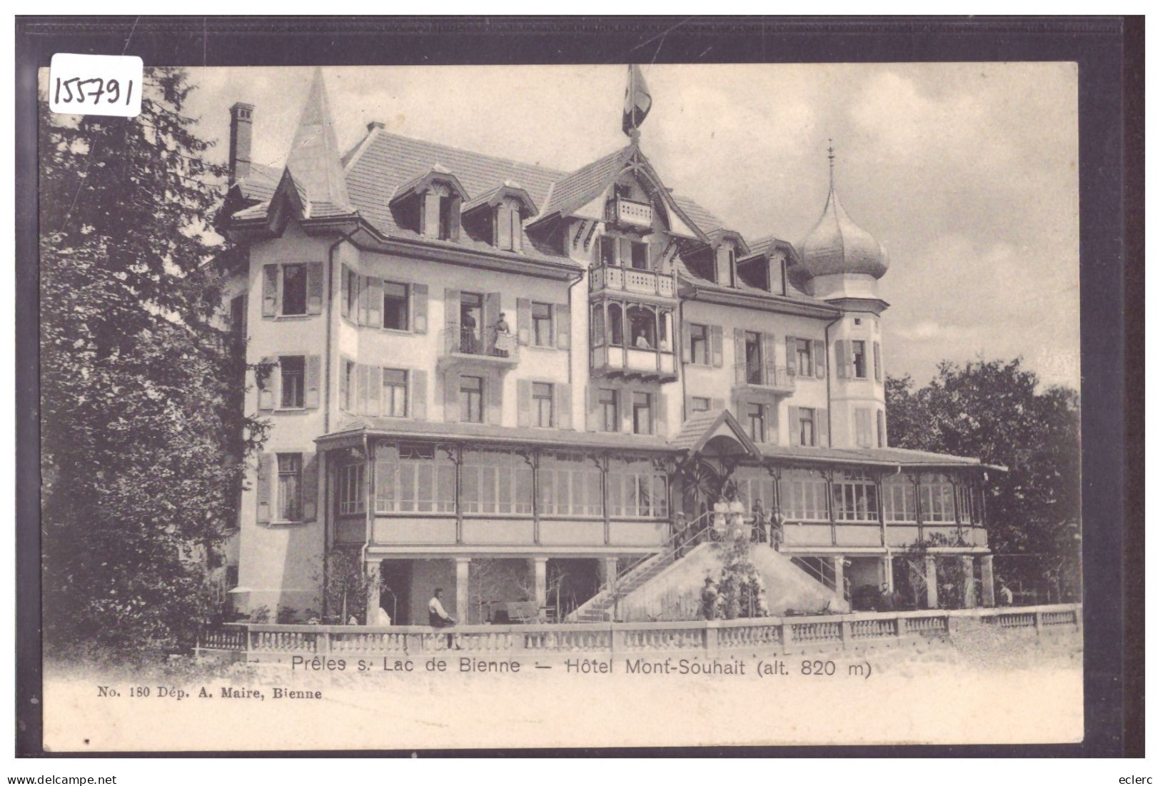 PRÊLES - PRÄGELZ - HOTEL MON SOUHAIT - TB - Prêles