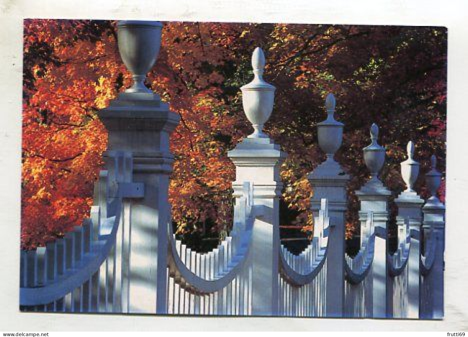 AK 133976 USA - Vermont - Old Bennington - Swag Fence At The First Congretional Church - Bennington