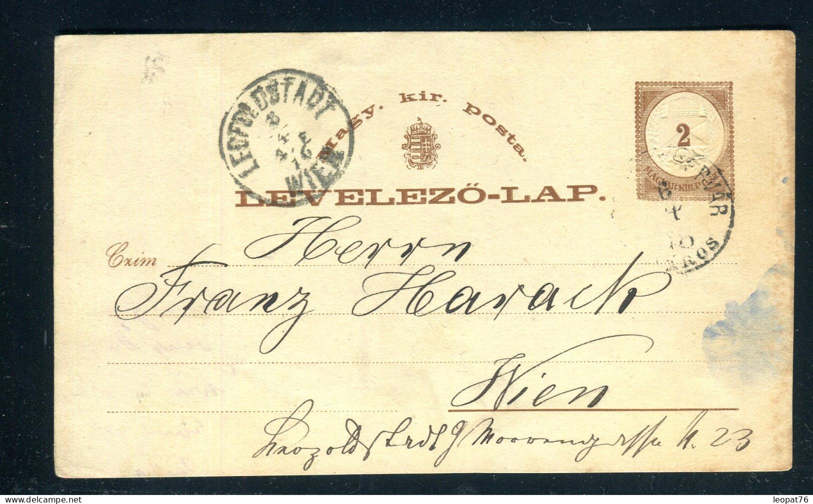 Hongrie - Entier Postal De Karlsburg Pour Wien En 1876  - M 51 - Interi Postali