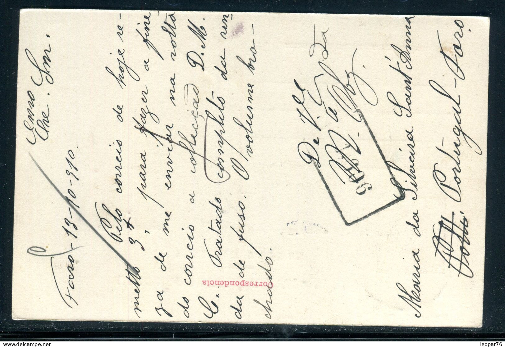 Portugal - Entier Postal De Faro Pour Paris En 1910  - M 57 - Entiers Postaux