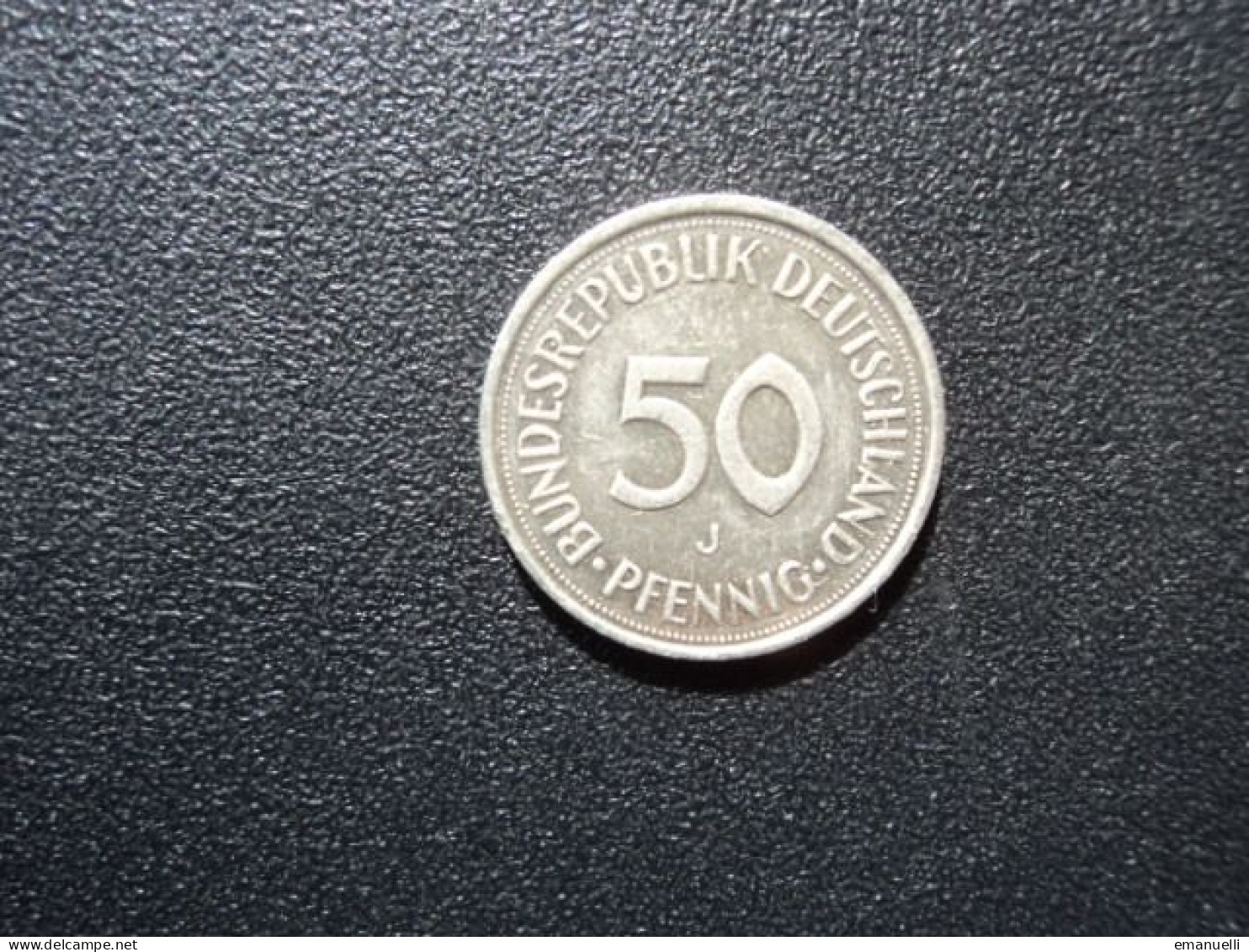 RÉPUBLIQUE FÉDÉRALE ALLEMANDE : 50 PFENNIG   1985 J   KM 109.2     SUP - 50 Pfennig