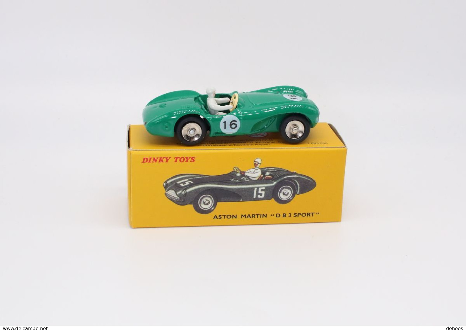 Dinky Toys, Référence 506, Aston Martin, DB3 Sport, Édition Atlas - Dinky