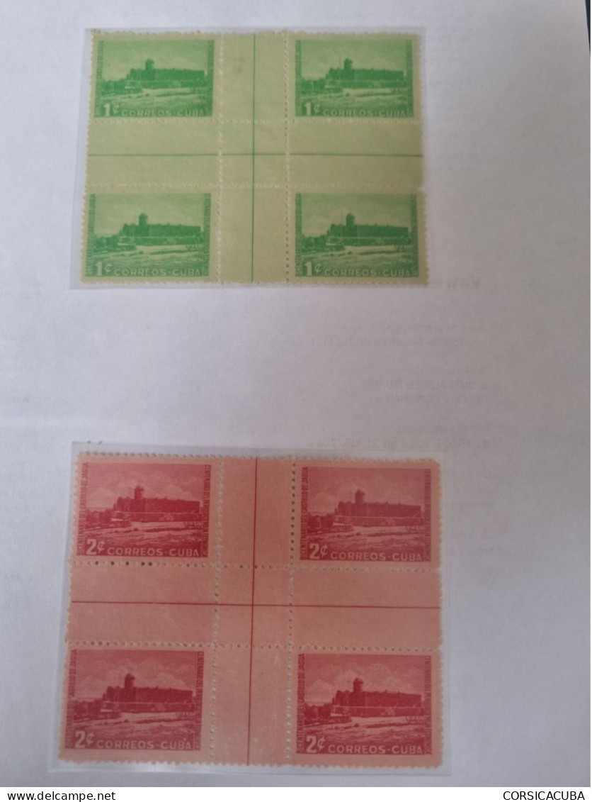 CUBA NEUF 1949  CASTILLO DE JAGUA--CENTRA DE HOJA // PARFAIT ETAT // 1er CHOIX // - Unused Stamps