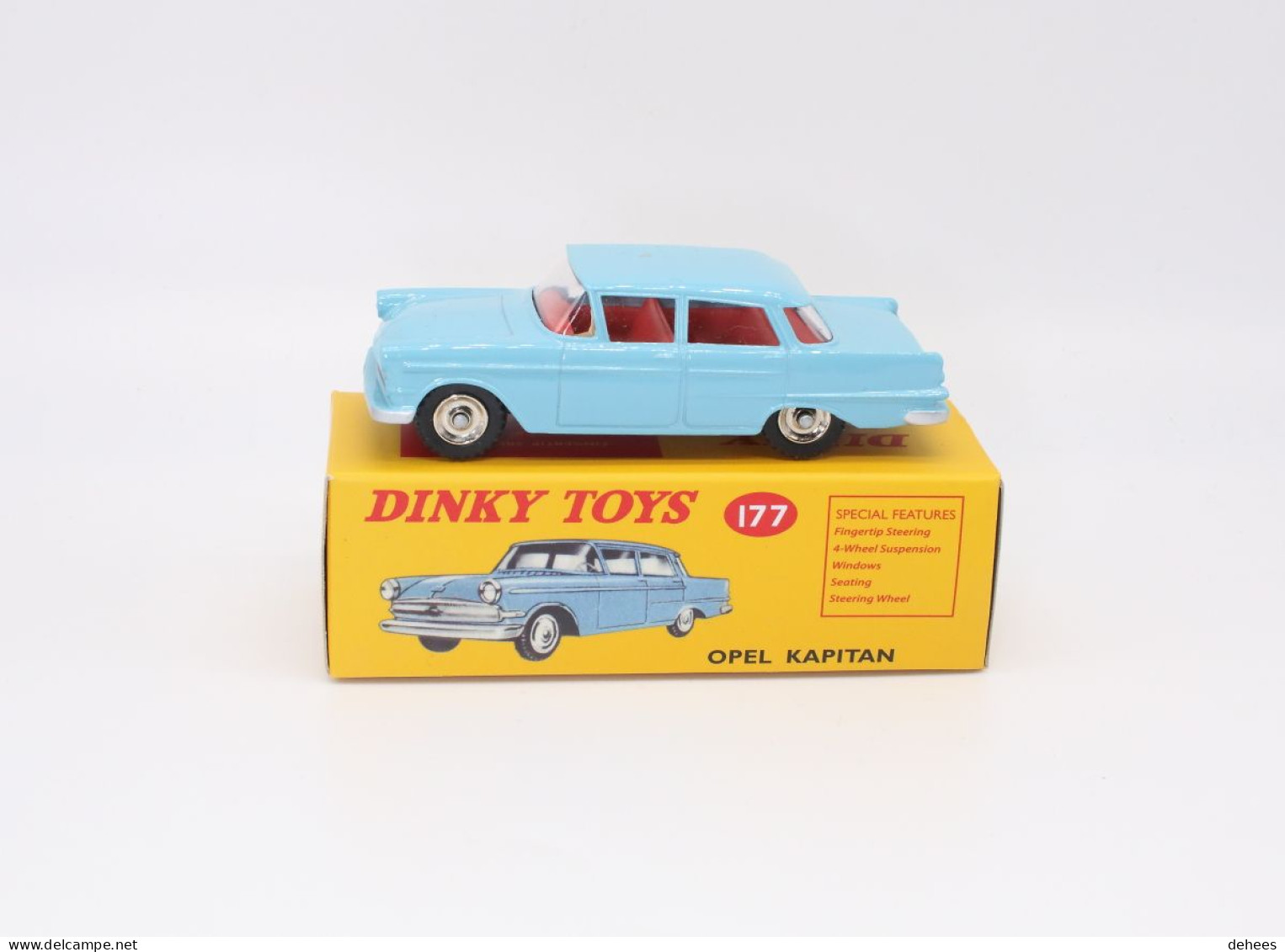 Dinky Toys, Référence 177, Opel Kapitän, Édition Atlas - Dinky