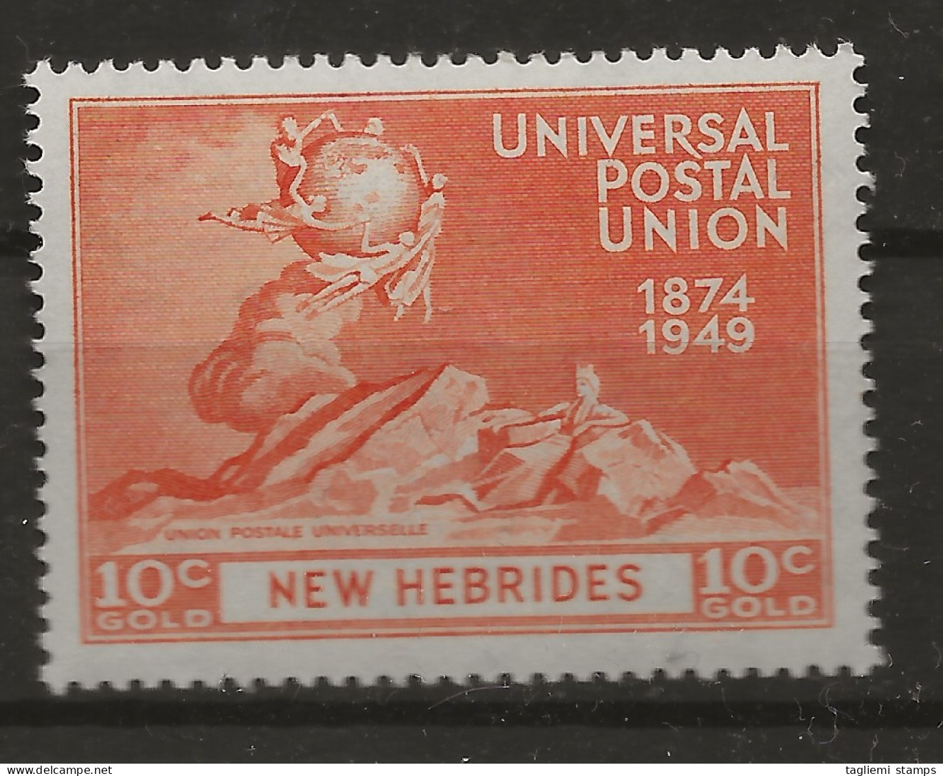 New Hebrides, 1949, SG  64, MNH - Nuovi