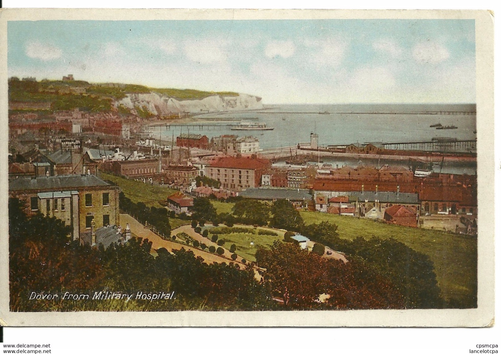 DOVER FROM MILITARY HOSPITAL - Dover