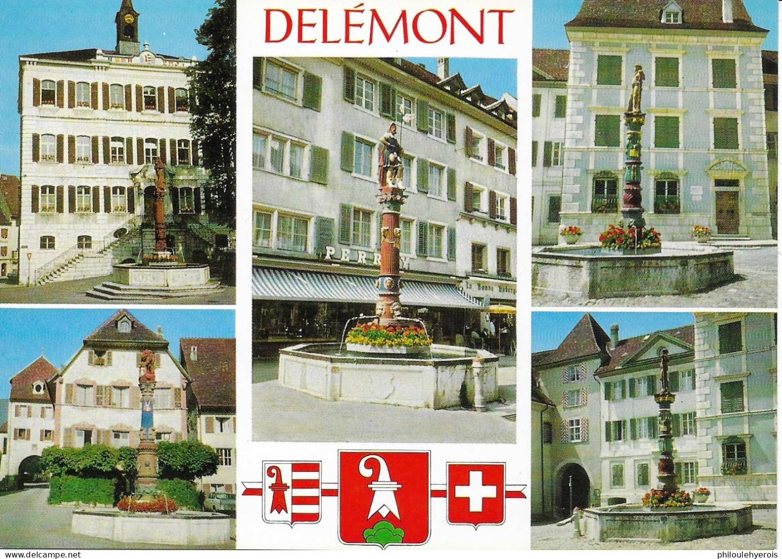 CPA SUISSE DELEMONT - Delémont