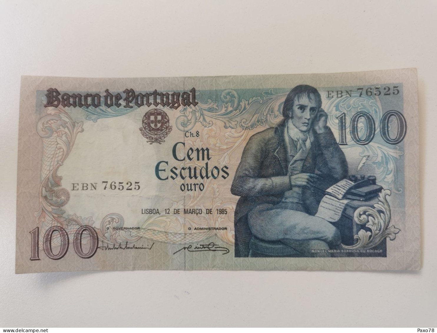 Portugal, 100 Escudos 1985 - Portugal