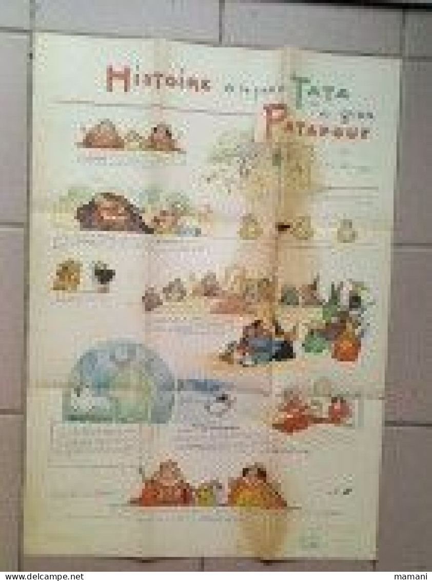 Histoire De La Petite Tata Et Du Gros Patapouf Illustrateur André Devambez Phosphatine Falieres - Publicités