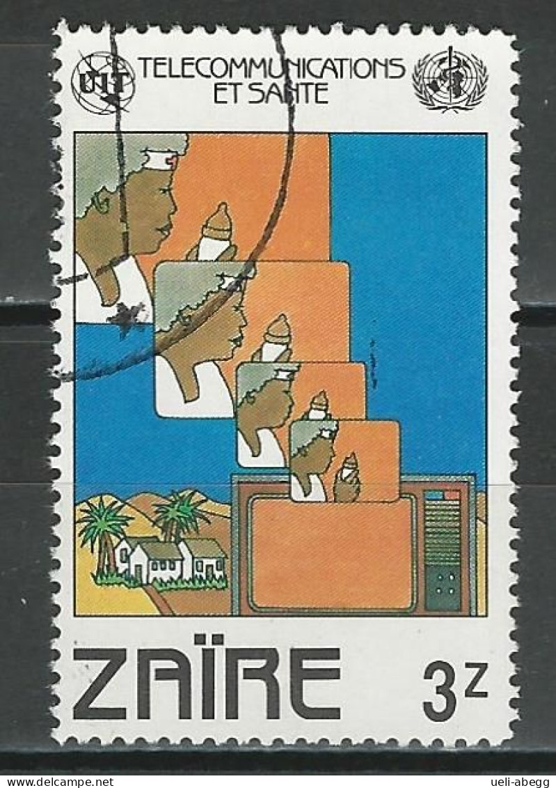 Zaire Mi 752 Used - Gebraucht