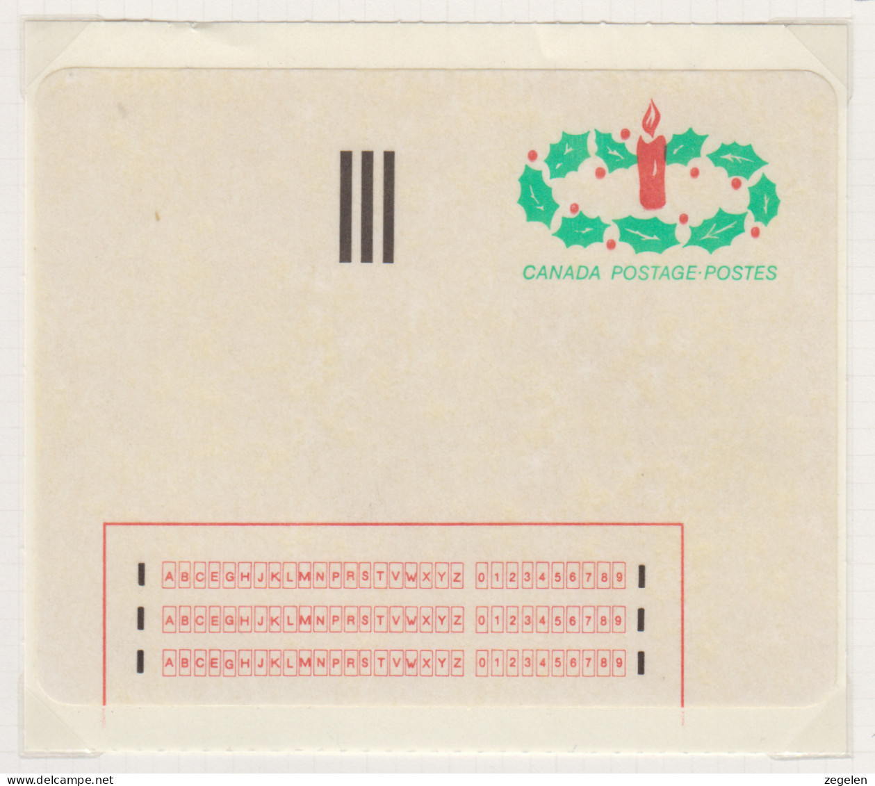 Canada: Speciale Kerestvignetten Nr 1 - Stamped Labels (ATM) - Stic'n'Tic