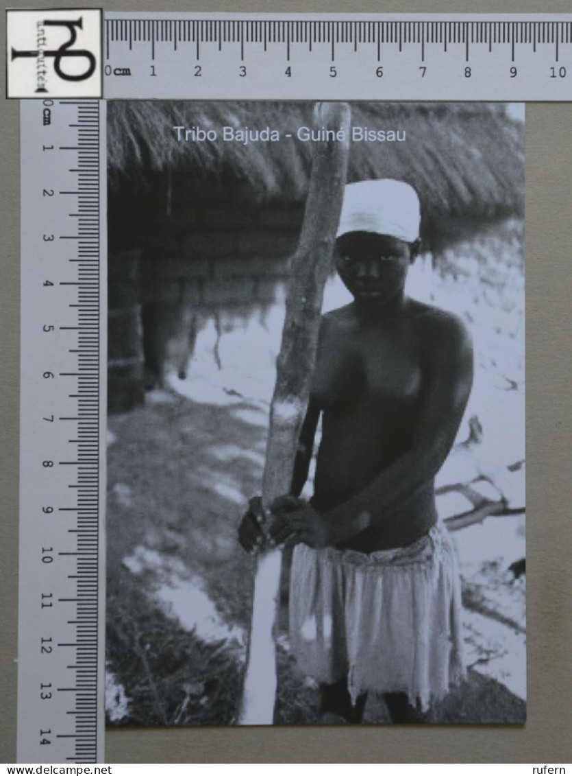 GUINÉ-BISSAU  - TRIBO BAJUDA - COSTUMES - 2 SCANS  - (Nº54797) - Guinea-Bissau