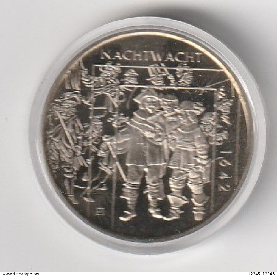 Rembrandt, Night Watch (silver 800/1000, Proof 9,5 Gram) - Gold And Silver Coins