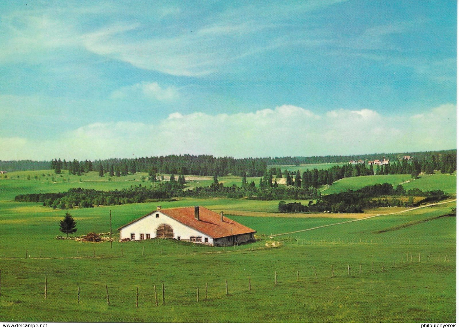 CPA SUISSE LE CACHOT A Côté De LA BREVINE - La Brévine