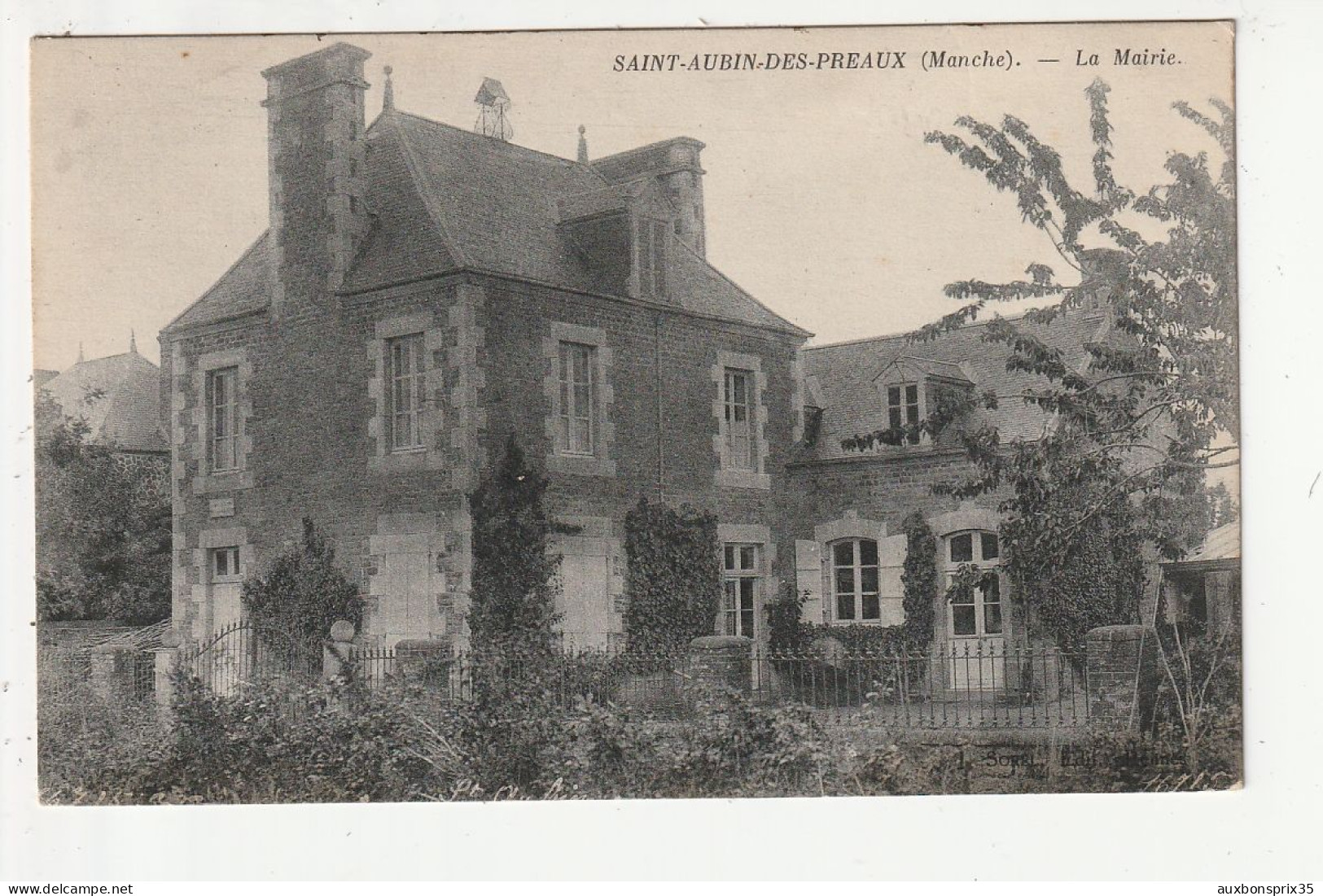 SAINT AUBIN DES PREAUX - LA MAIRIE - 50 - Other & Unclassified