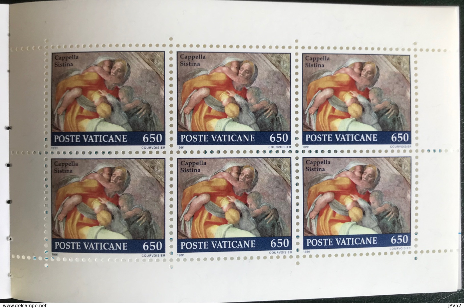 Città Del Vaticano - Vaticaanstad - VEL1/26 - 1991 - MNH - Michel 0-3 - Restauratie Sixtijnse Kapel - Libretti