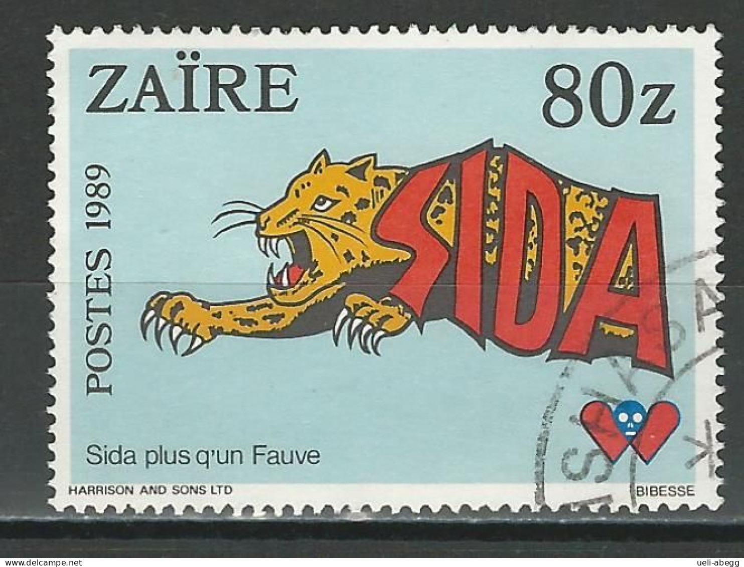 Zaire Mi 959 Used - Used Stamps