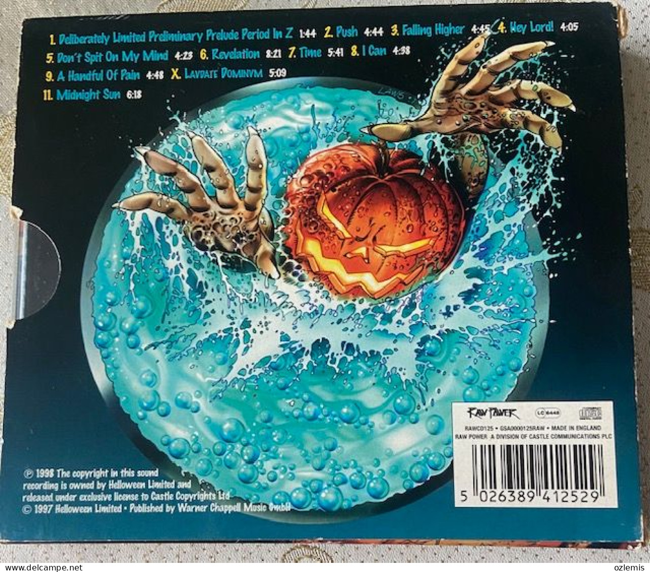 HELLOWEEN ,BETTER THAN RAW ,CD + POSTER - Musiques Du Monde